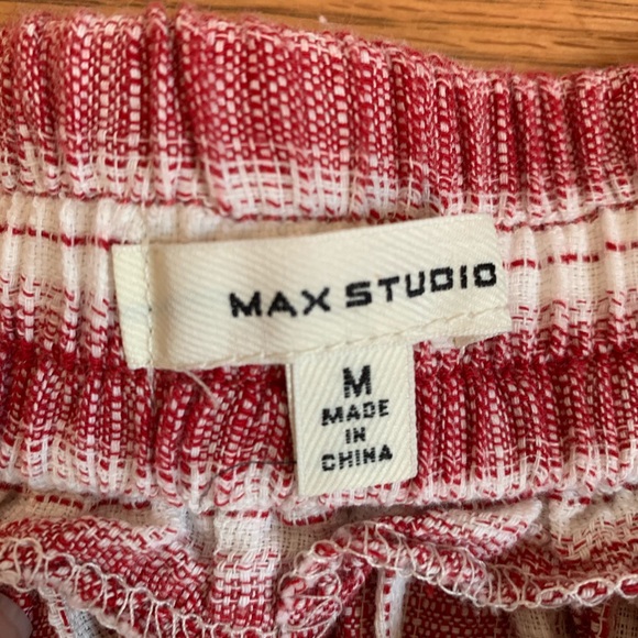 Max Studio Midi Striped Skirt - Picture 4 of 6